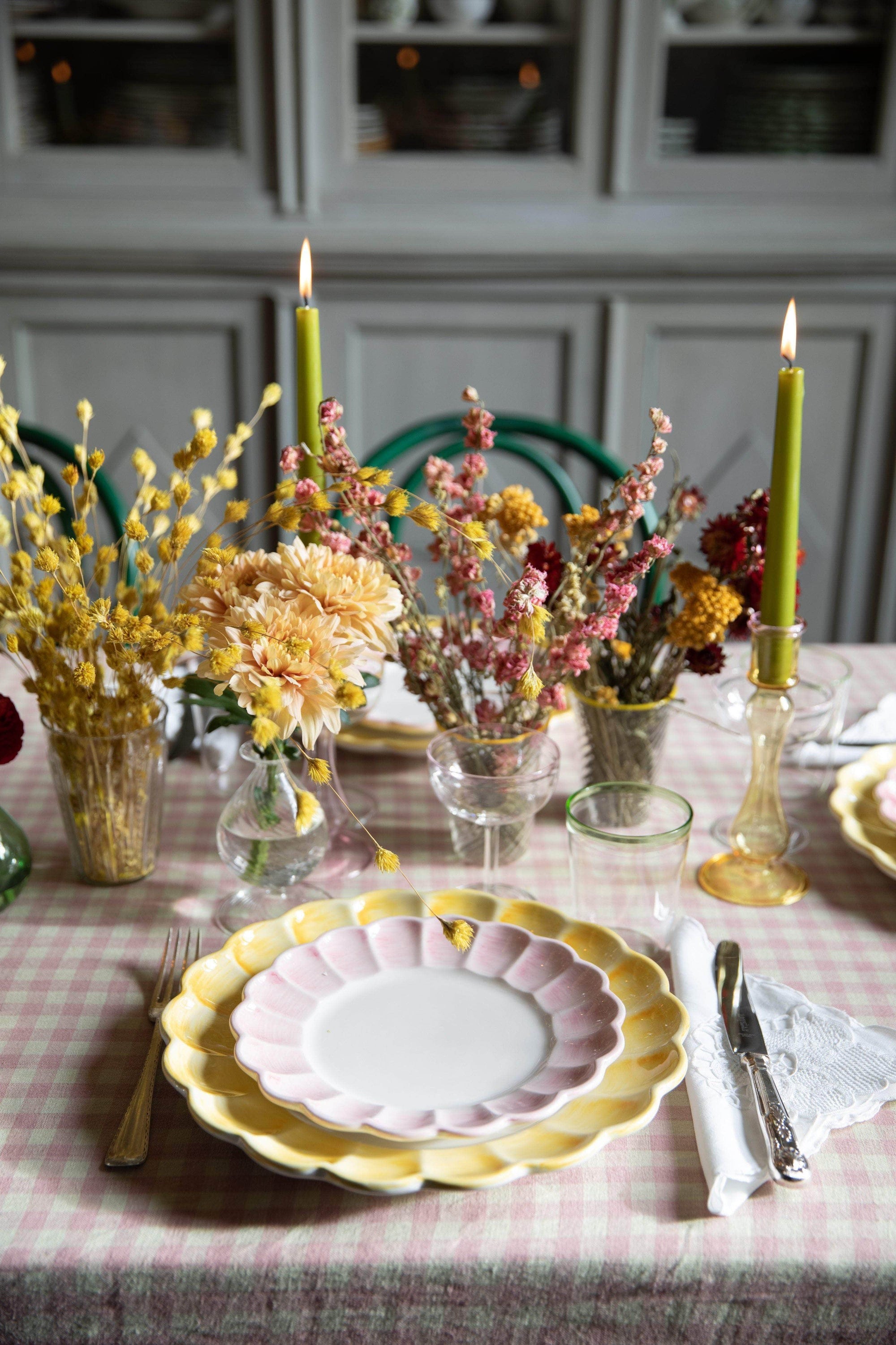 Lido Dinner Plate, Yellow, Set Of 4