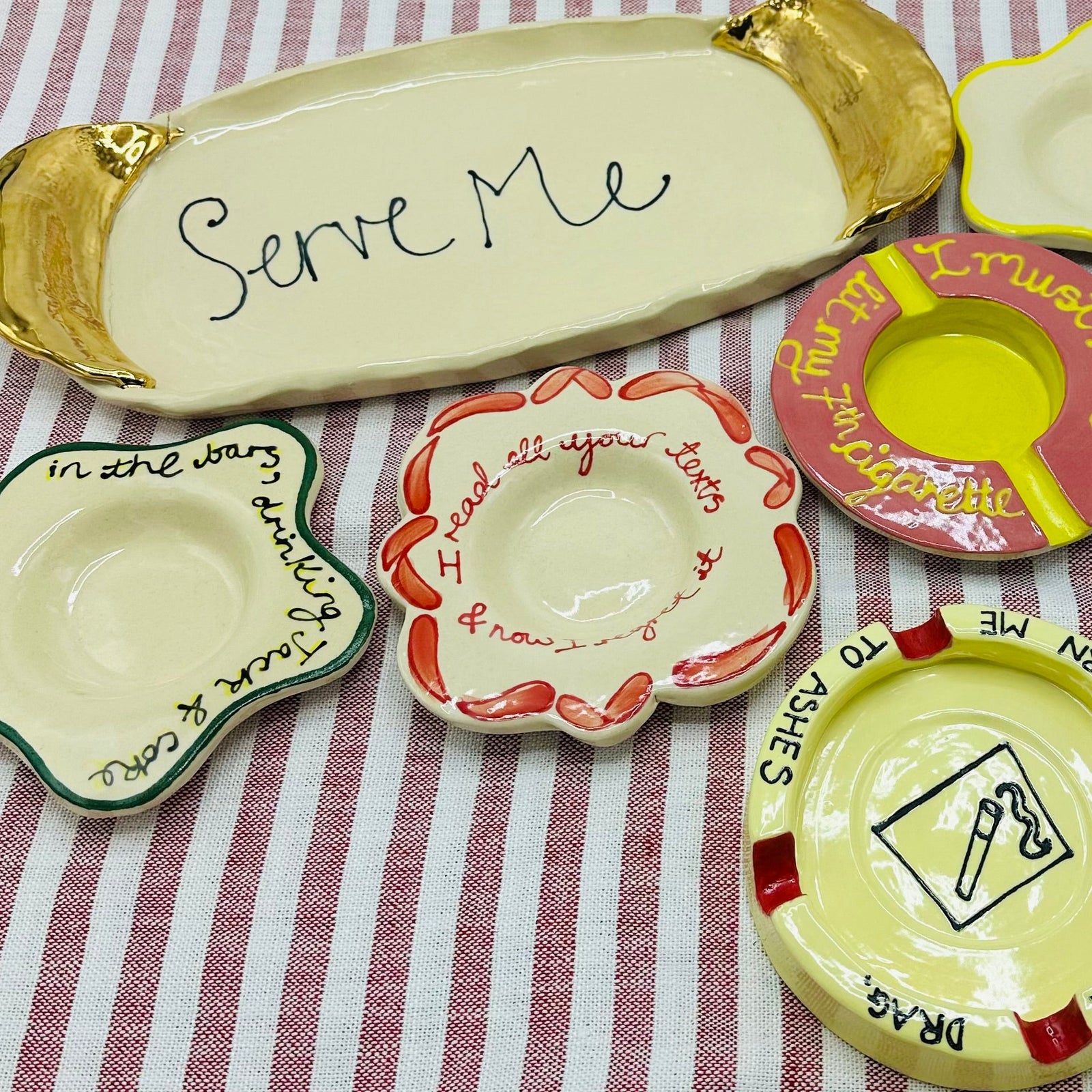 Serve Me Ceramic Tray