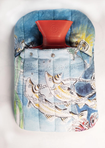 Quilted Hot Water Bottle Covers-