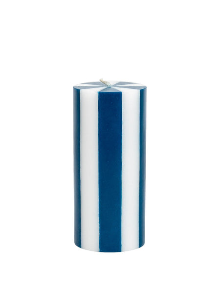 Stripe Pillar Candles M