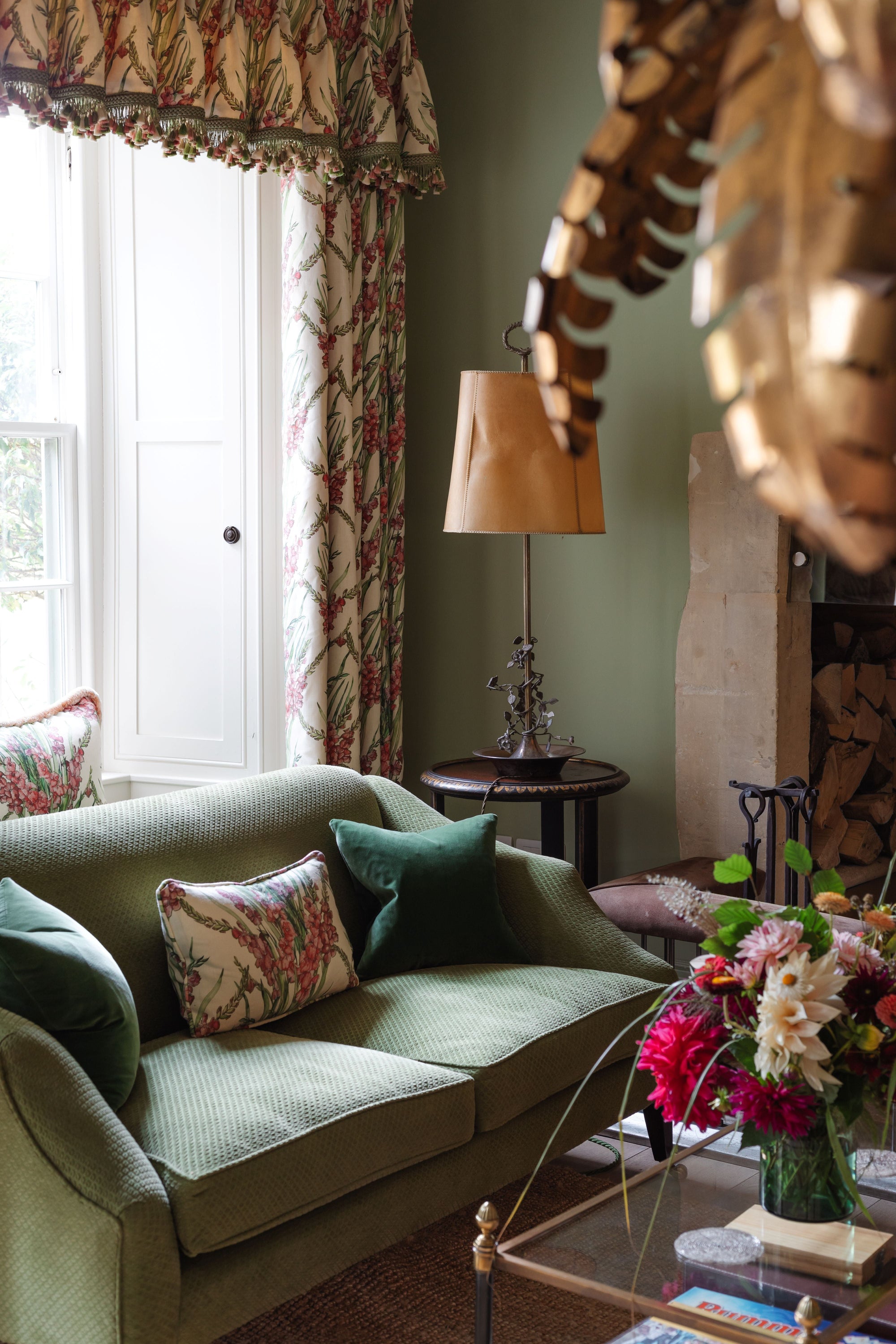 Gladioli Fabric