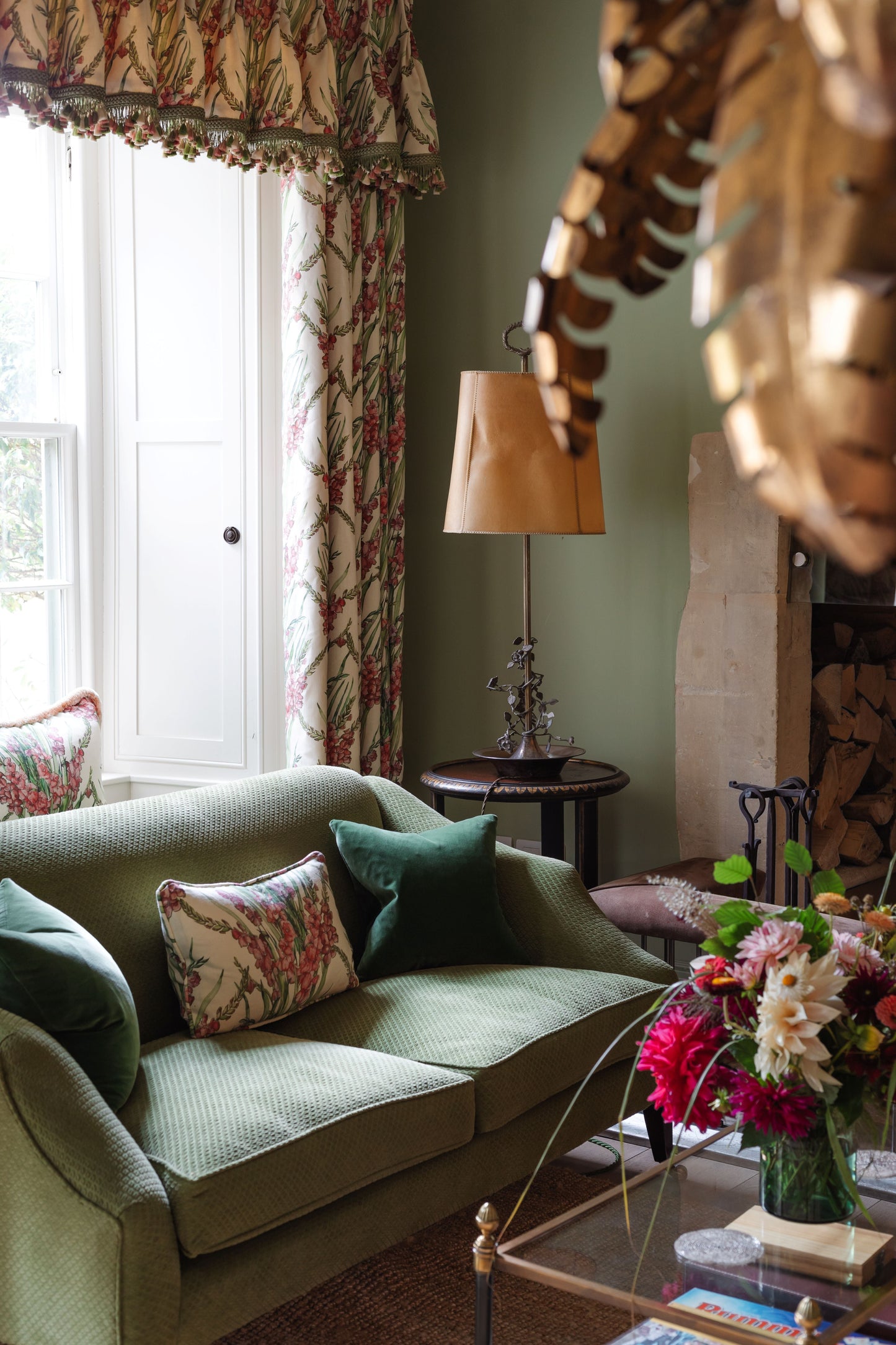 Gladioli Fabric