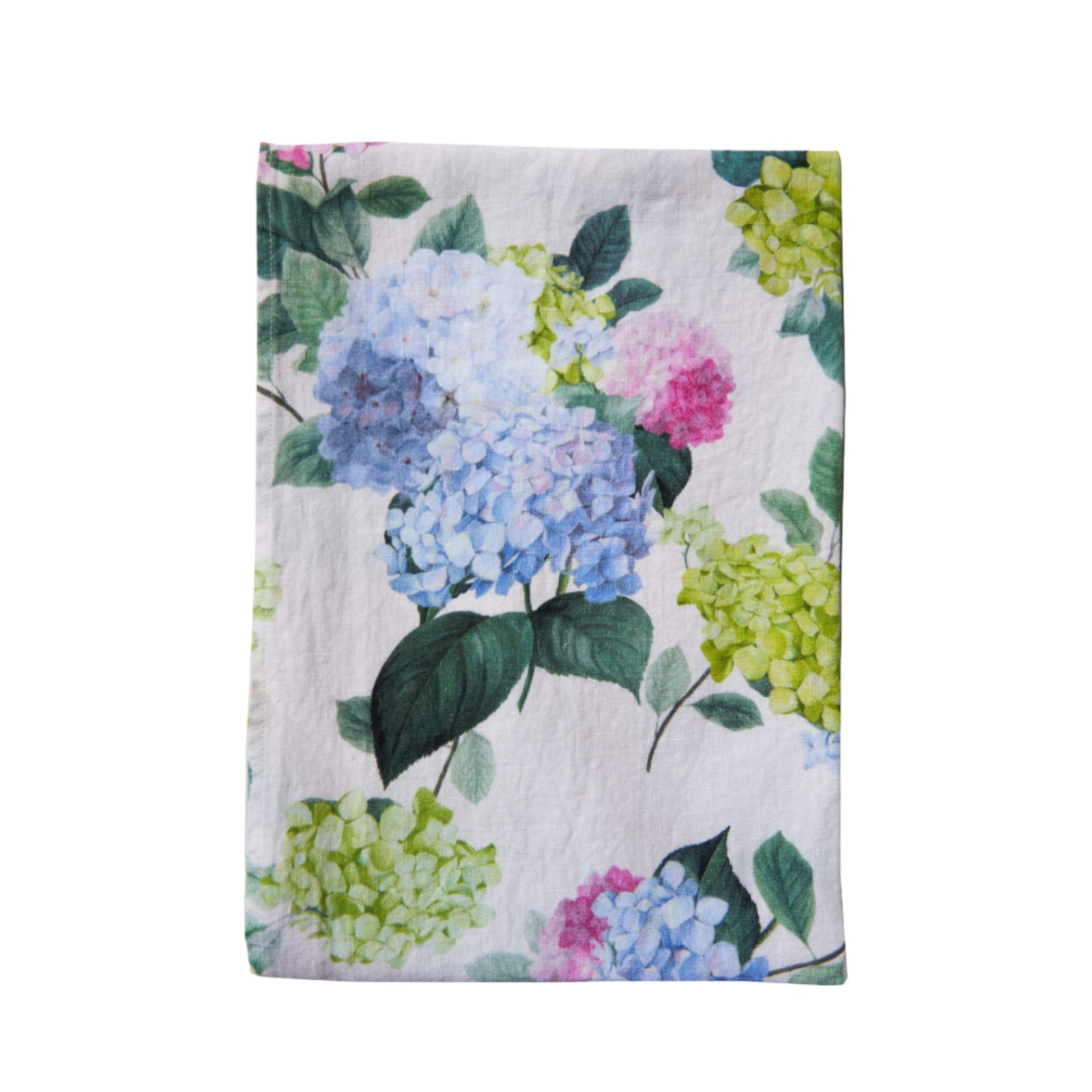 Hydrangea Linen Runner