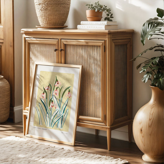 Snowdrop Art Print