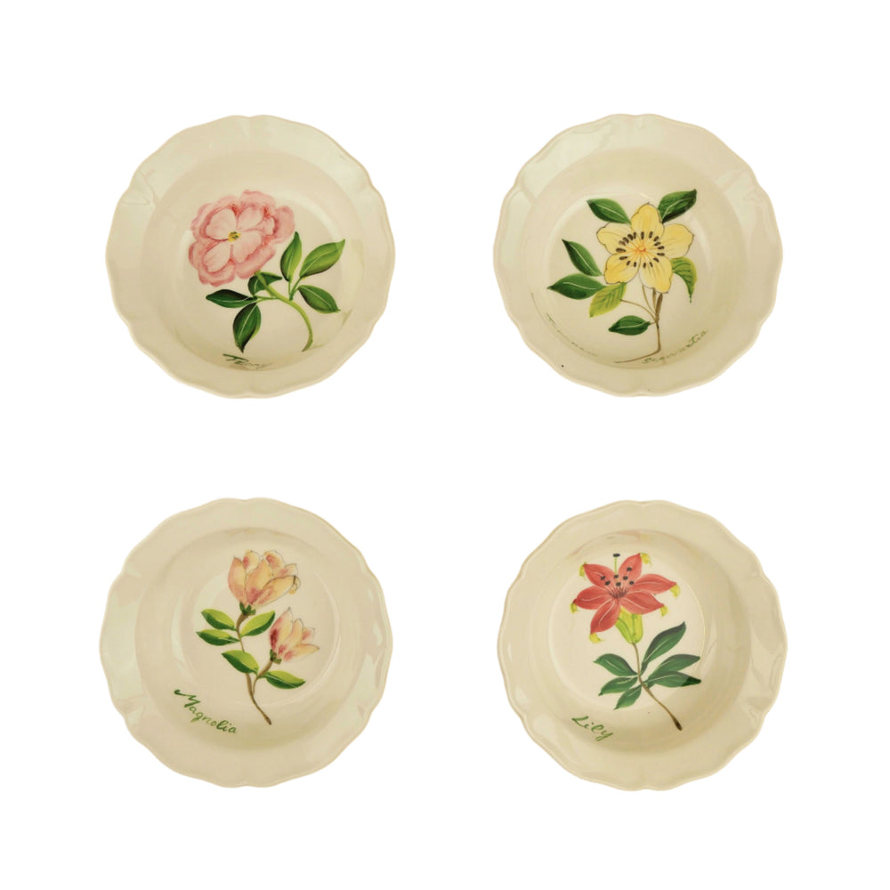 Set of 4 Botanica Bowls