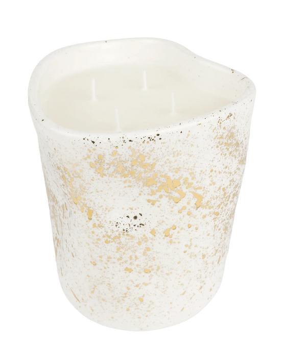 Gold Splatter Candle