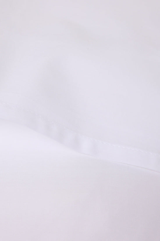 Sateen Organic Cotton Pillowcases - Midwinter White