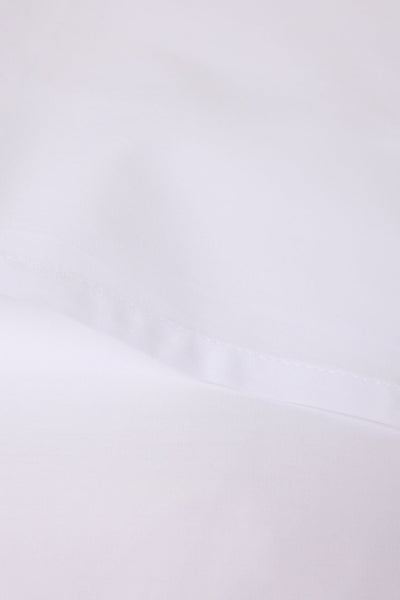 Sateen Organic Cotton Pillowcases - Midwinter White
