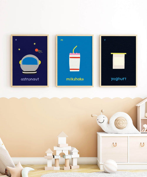 A for Astronaut Print