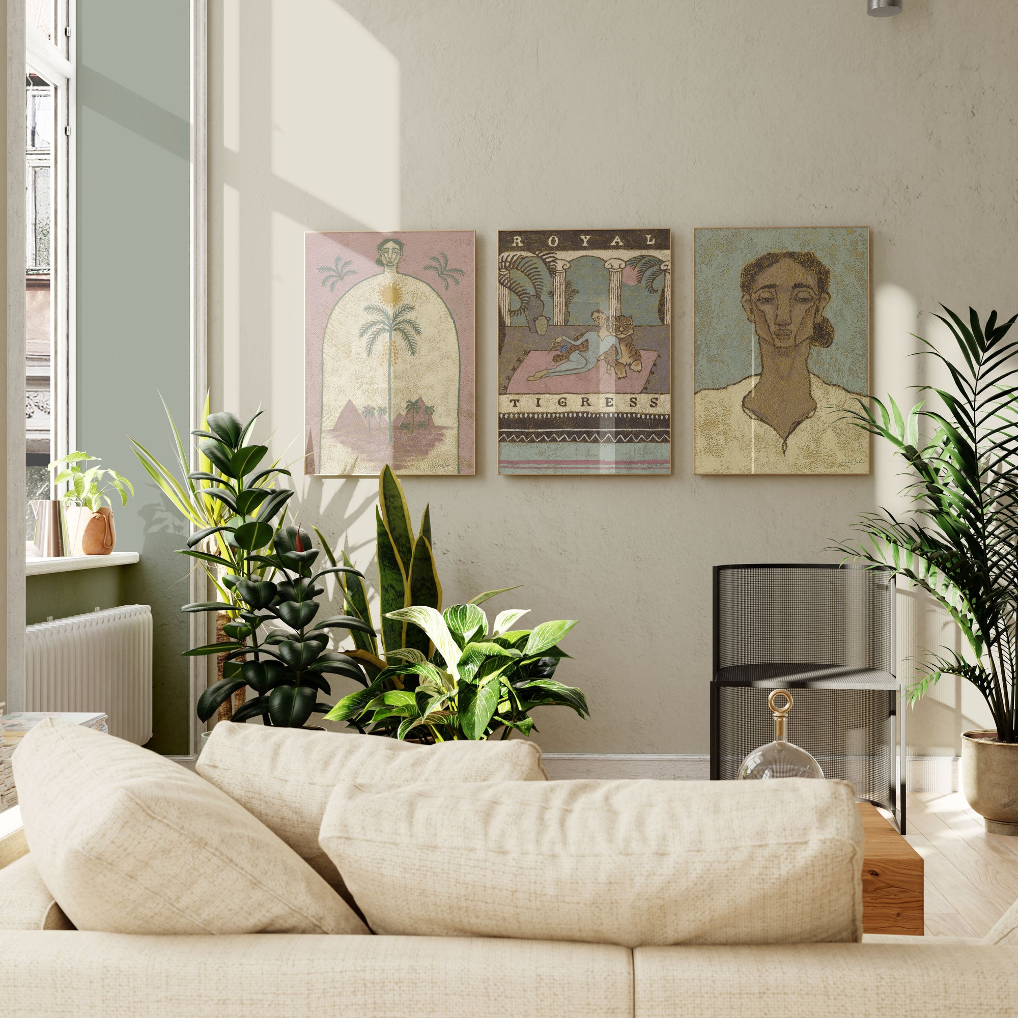 Mother of Dates - Bohemian Art Print