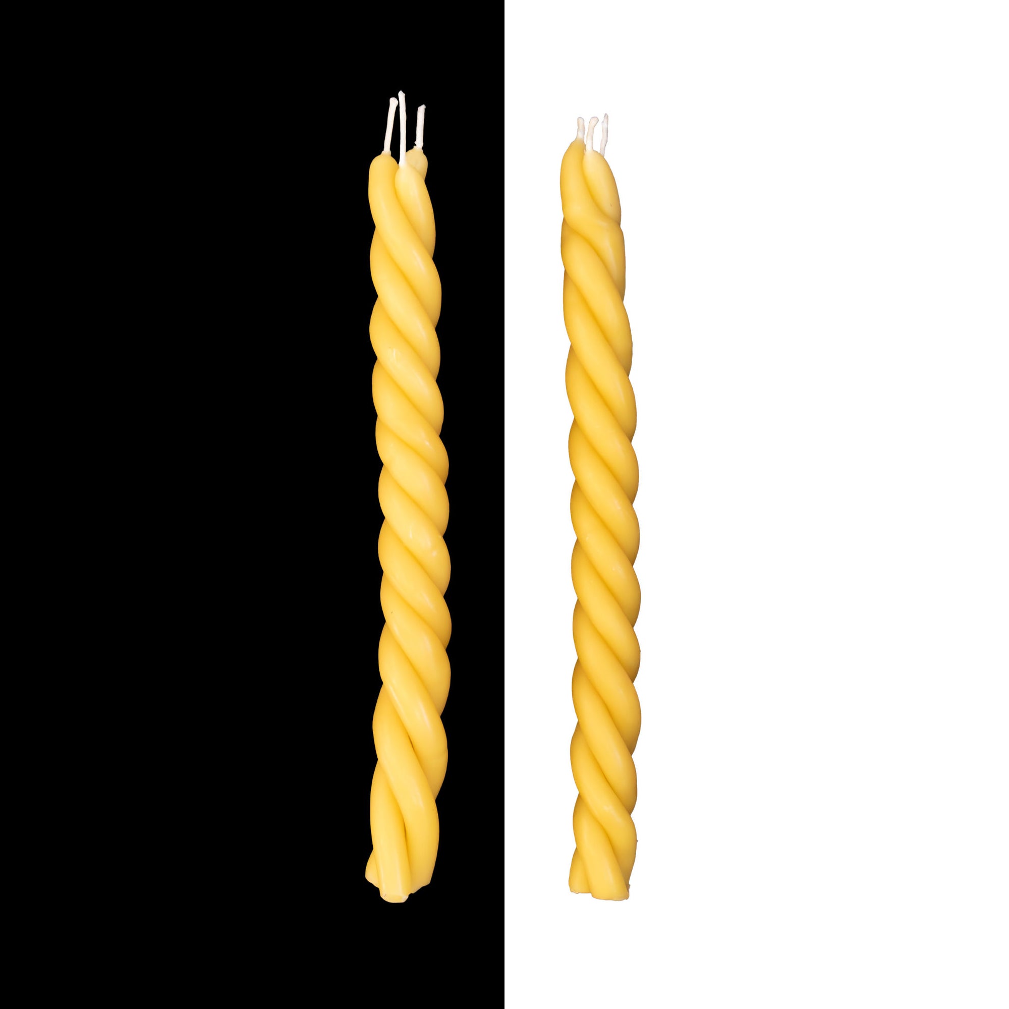 The Braided Beeswax Candle Set