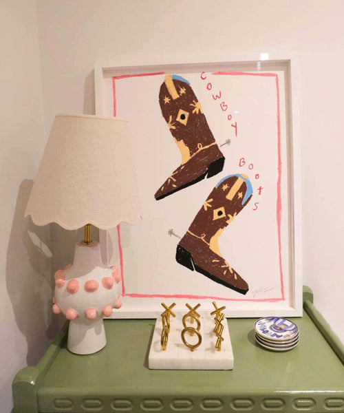 Cowboy Boots Print - Limited Edition-