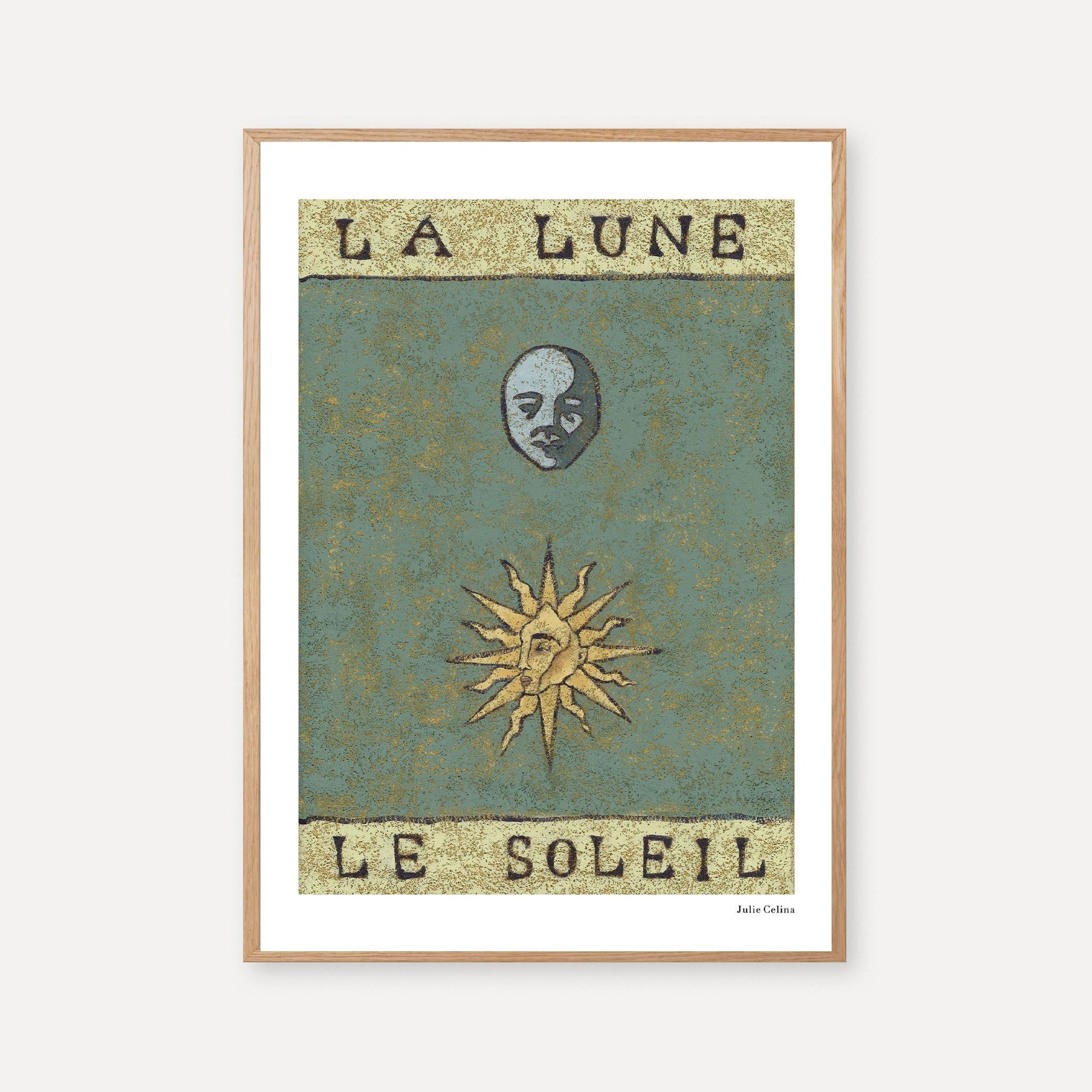 La Lune, Le Soleil - Print