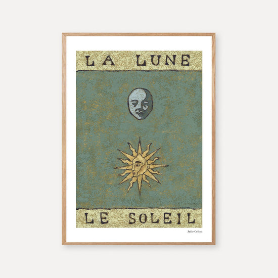La Lune, Le Soleil - Print