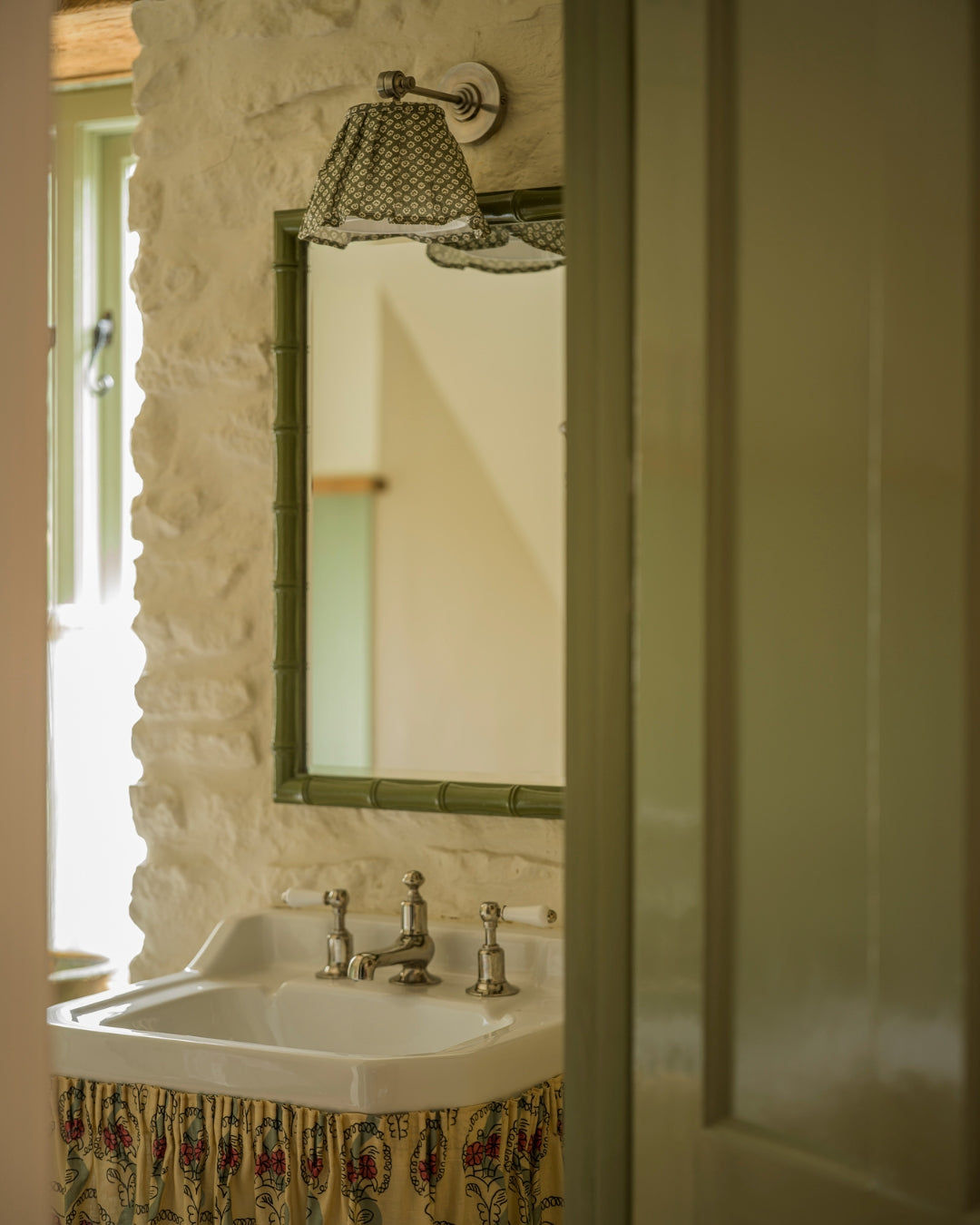 Florina Loose Pleat in Moss