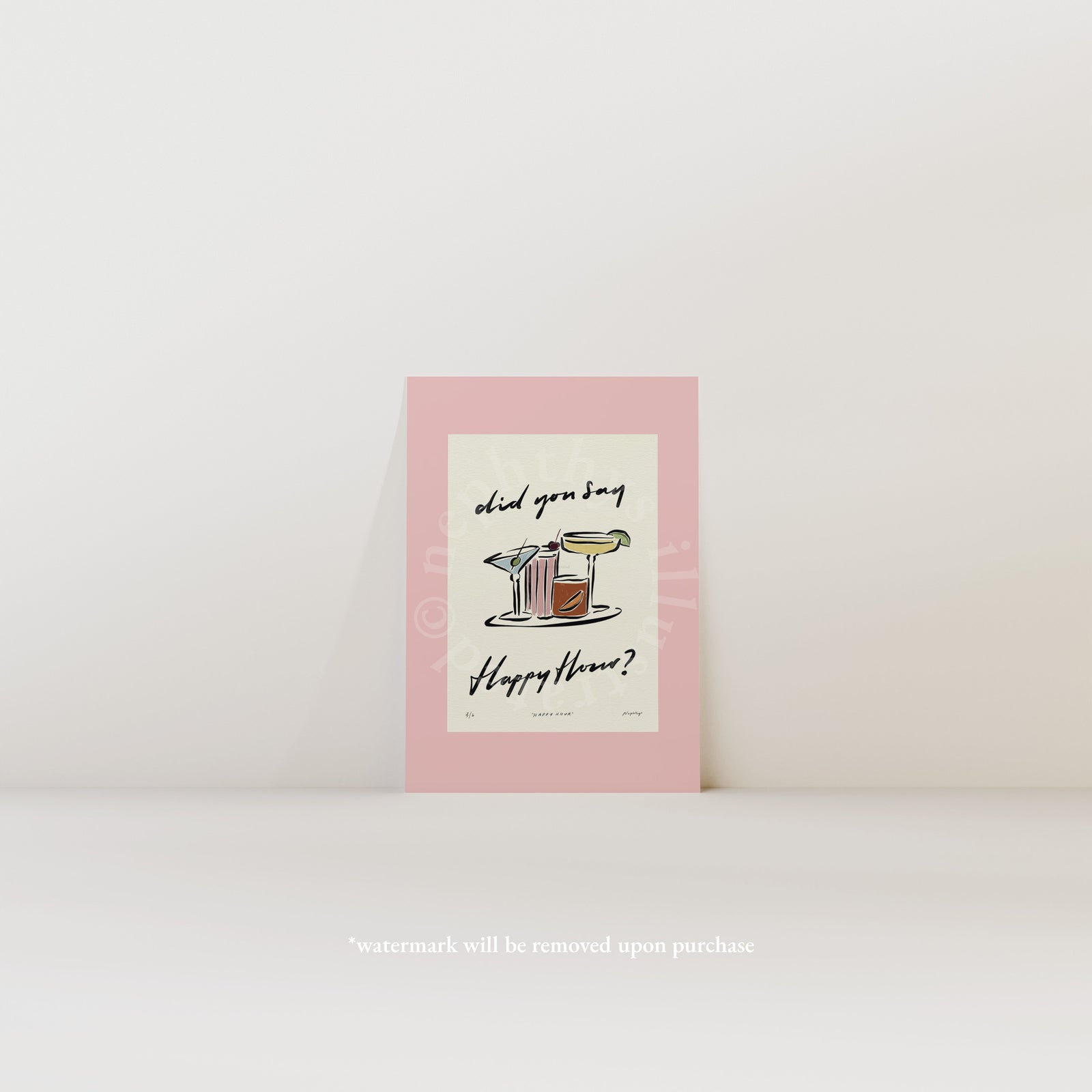 Happy Hour Print