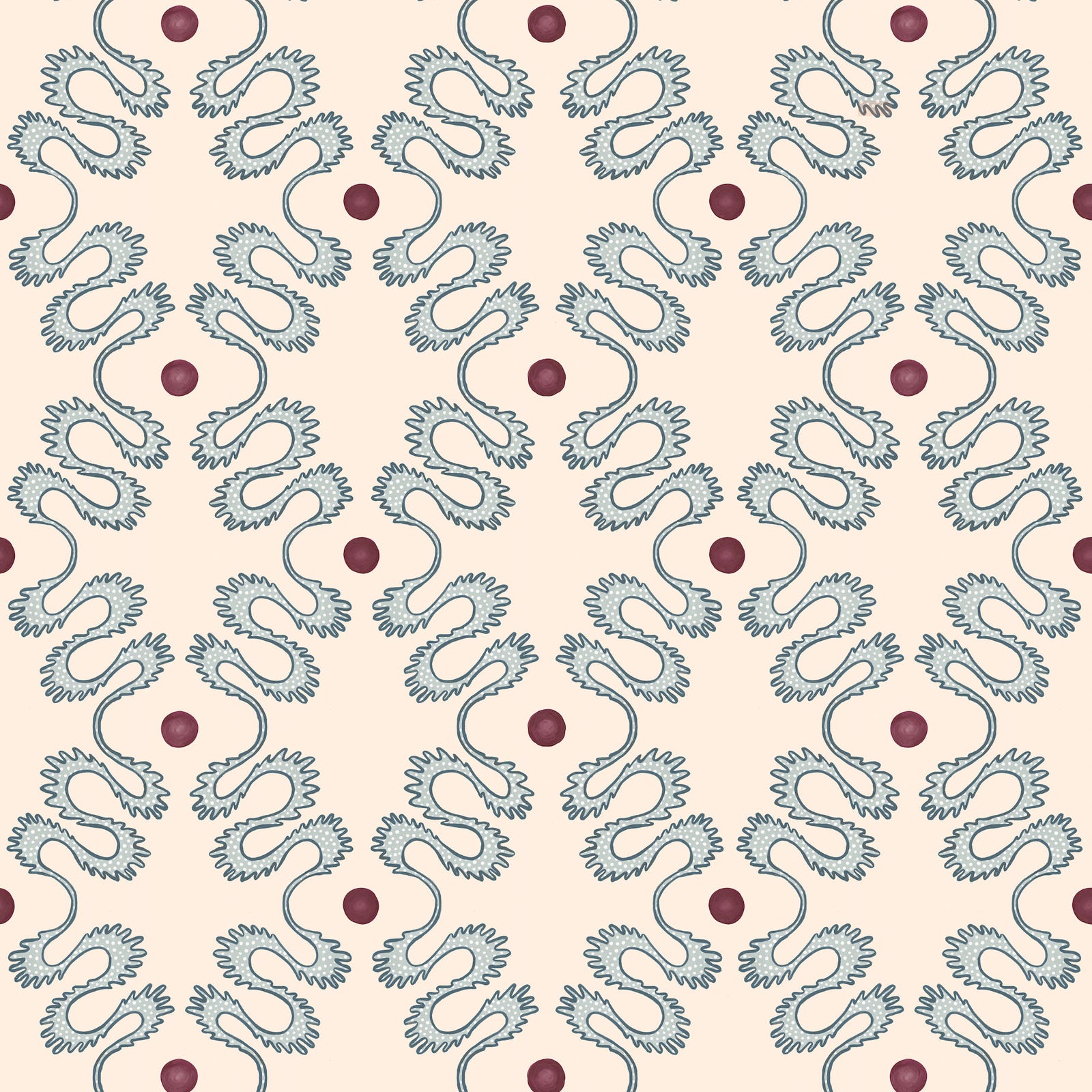 Pattern Play Wallpaper - Indigo
