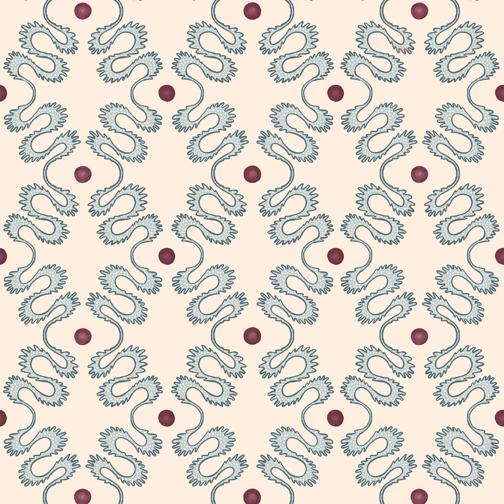 Pattern Play Wallpaper - Indigo