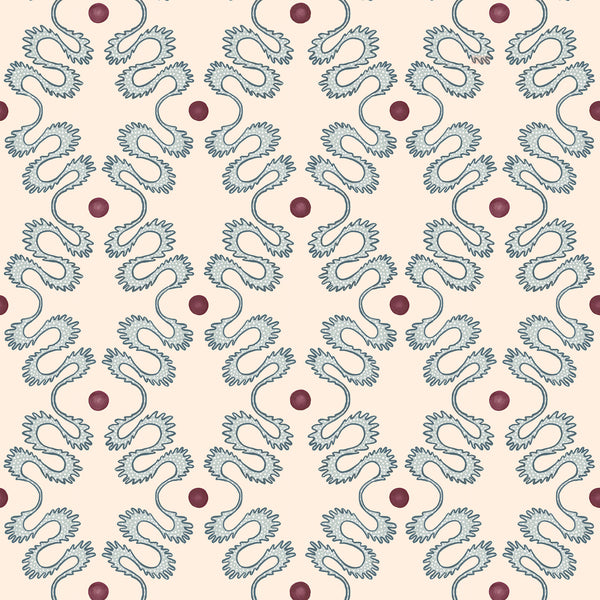 Pattern Play Wallpaper - Indigo