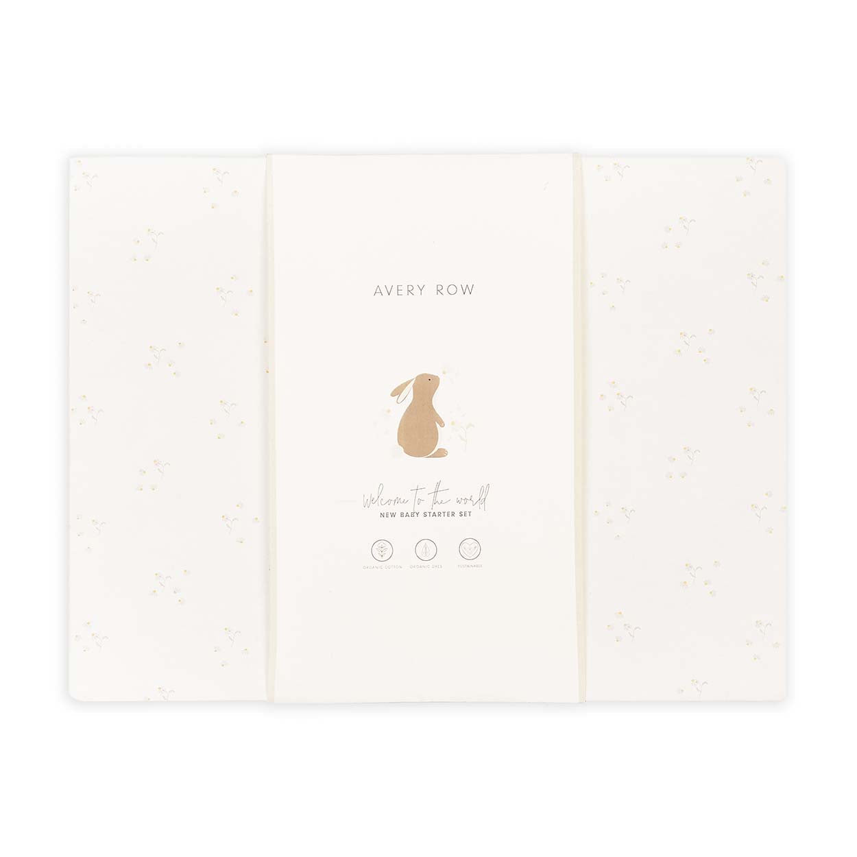 New Baby Starter Gift Set - Bunnies / Daisy Meadow / Wild Chamomile