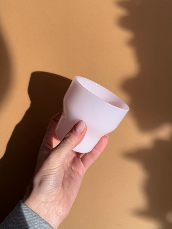 Brisita Glass Cup - Light Pink