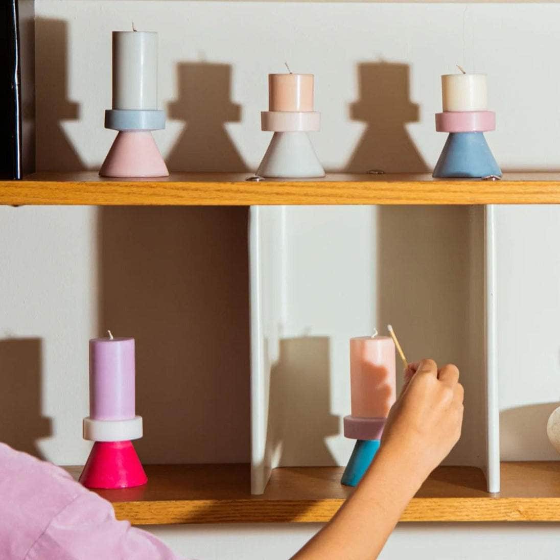 Stack Candle Mini + Tall Combo E