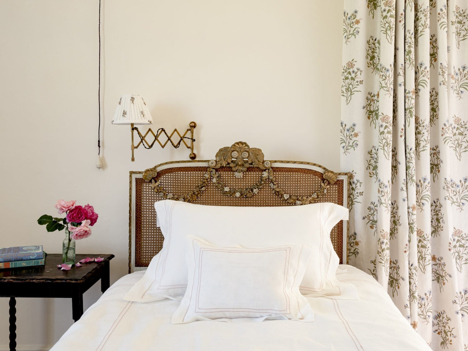 Duvet Cover Hemstitch Coral
