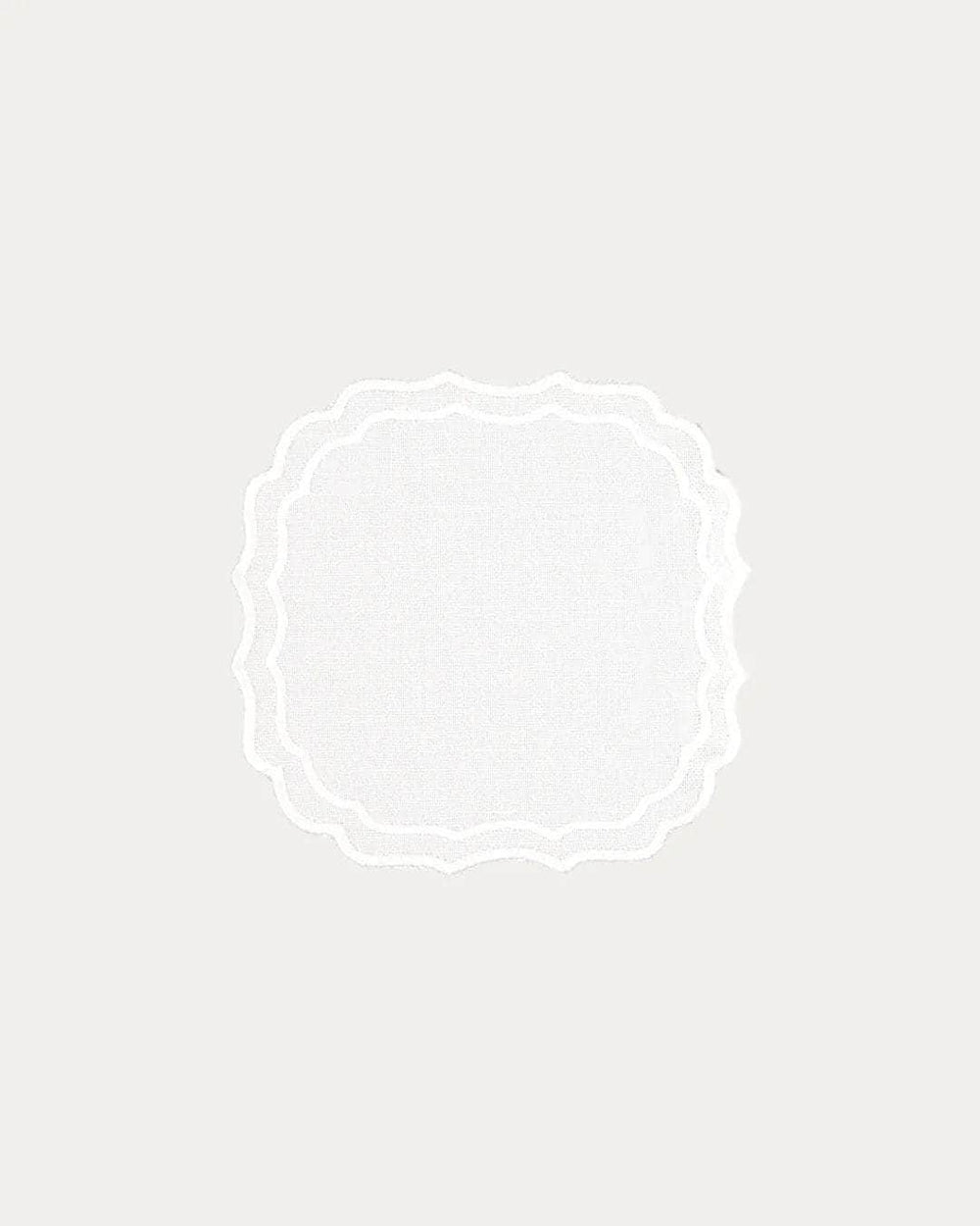 Greta Coaster, White