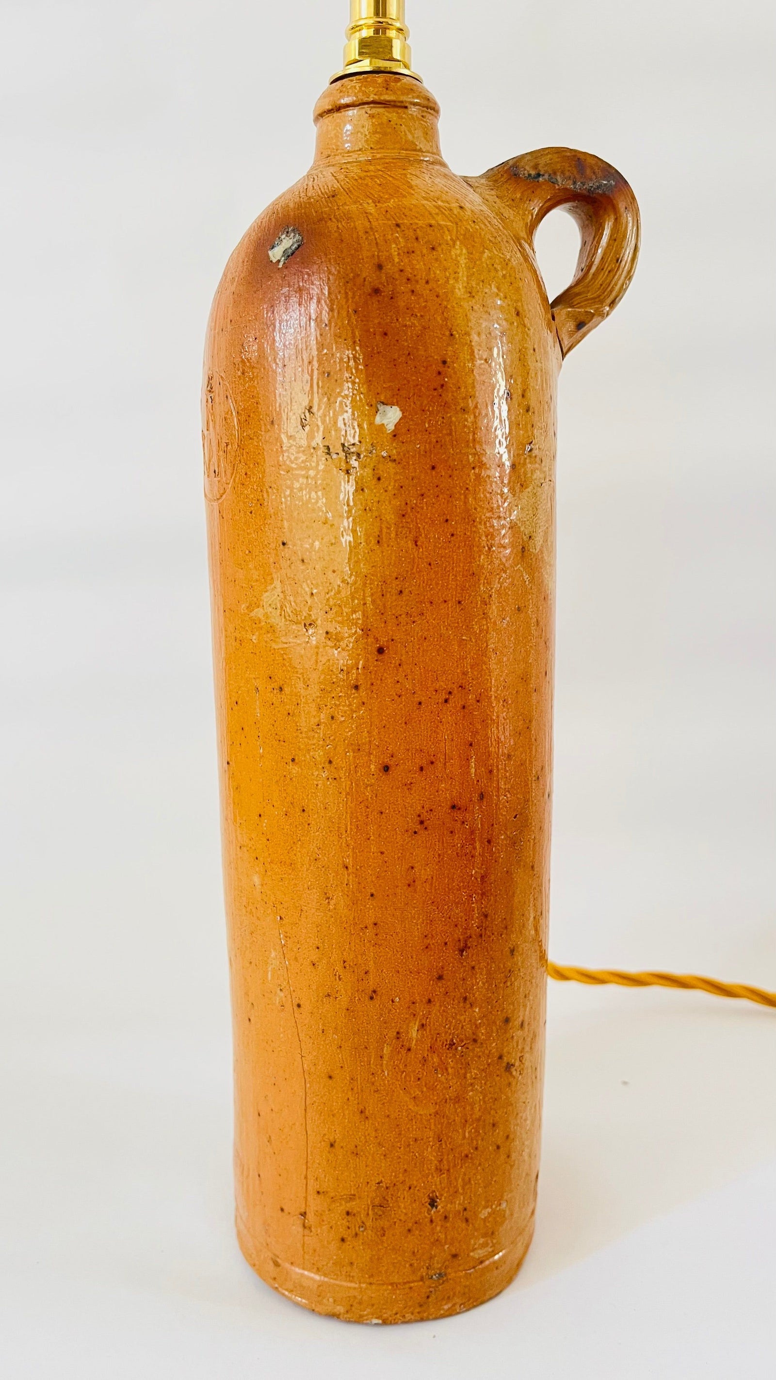 Antique Dutch Jug Lamp