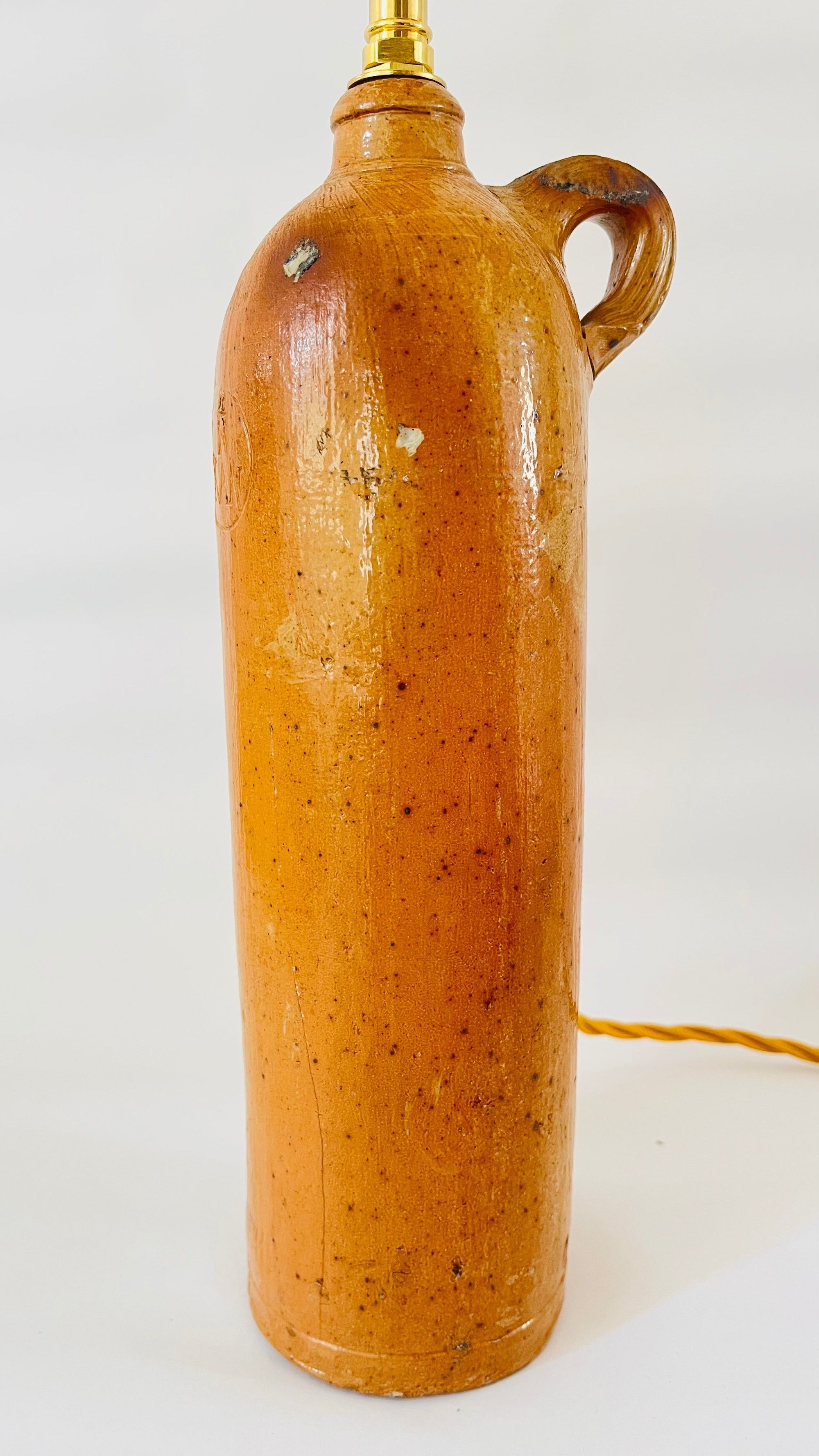 Antique Dutch Jug Lamp