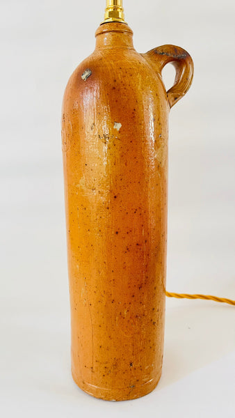 Antique Dutch Jug Lamp