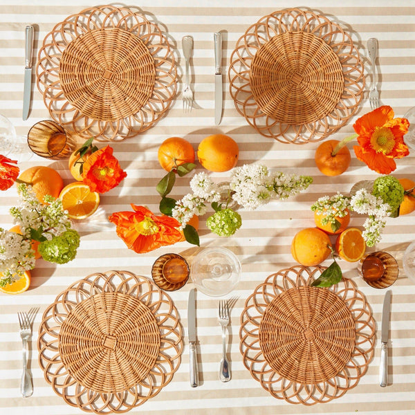 Amber Speckled Water Glasses (Set of 6)
