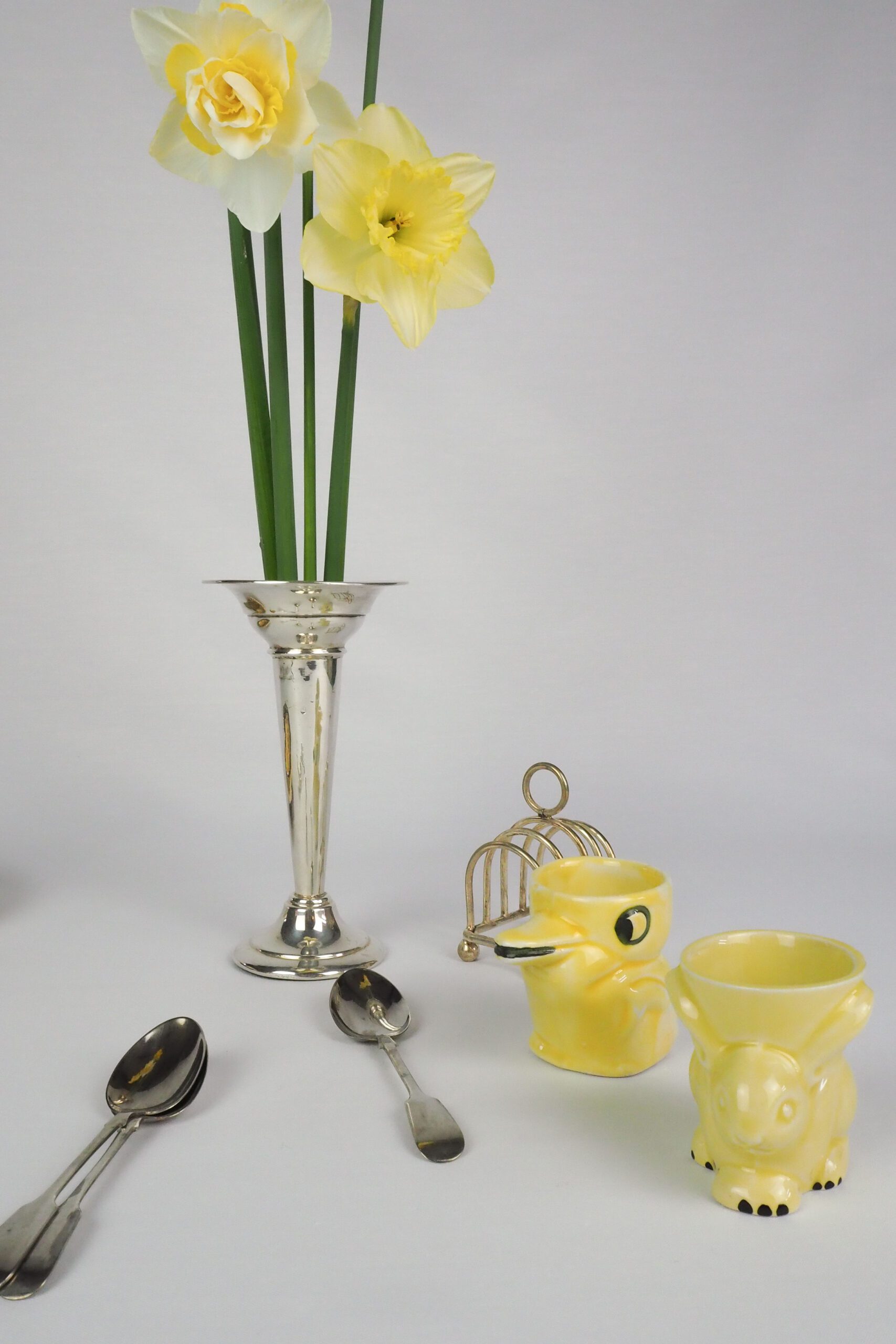 Vintage Duckling Egg Cup