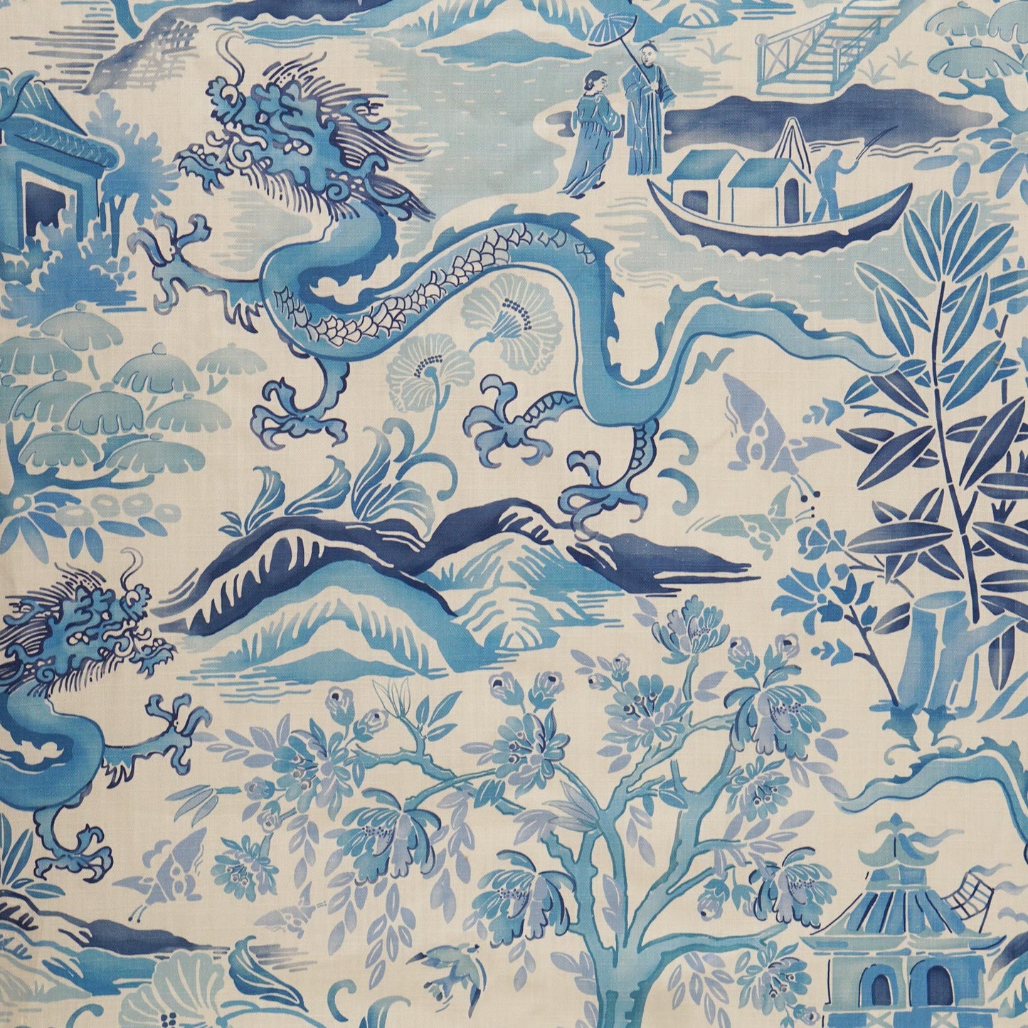 Gardens of Chinoise Pillow
