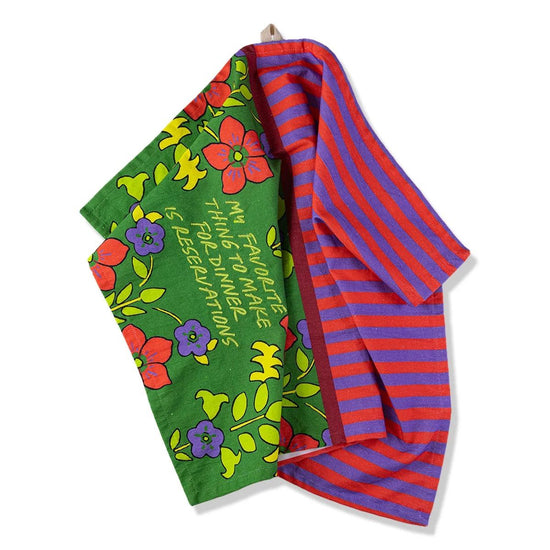 Reservations Dish Towel