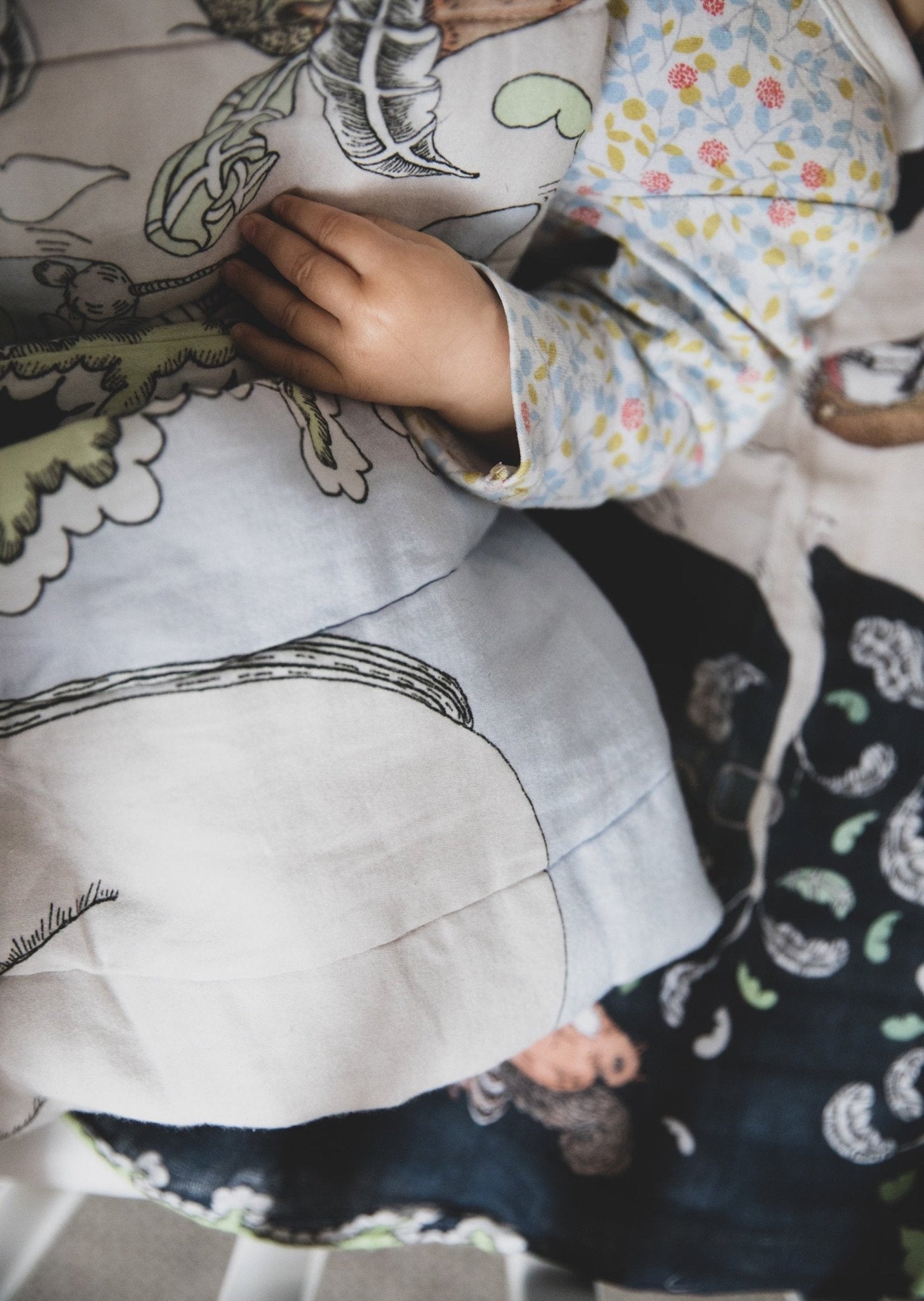 The Enchanted Forest Quilted Blanket