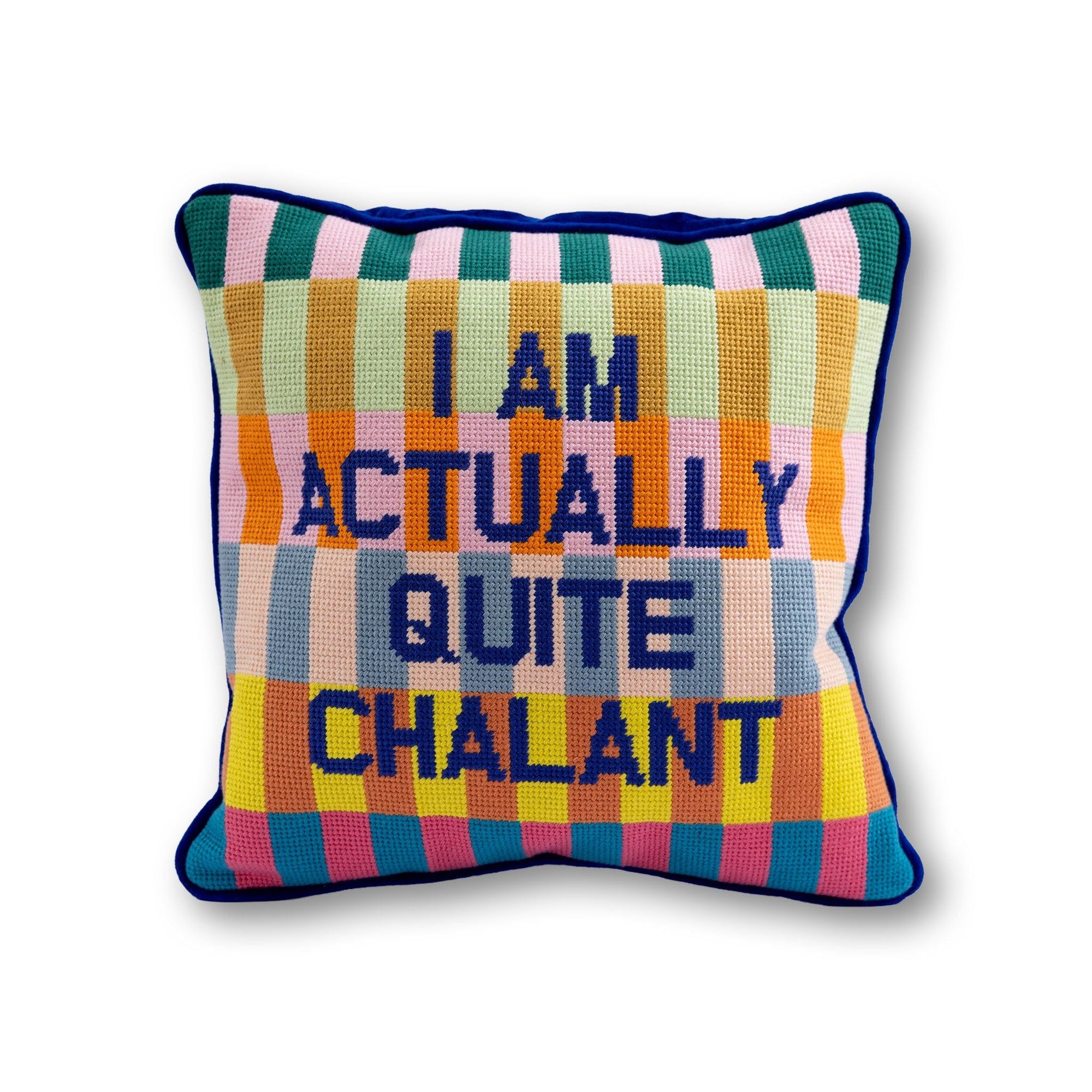 Chalant Needlepoint Pillow
