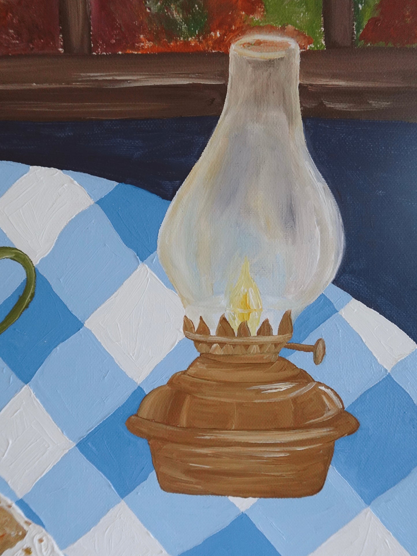 Chá das cinco Painting