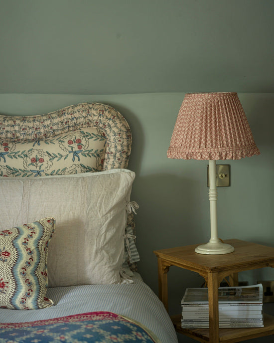 Florina in Old Rose Lampshade