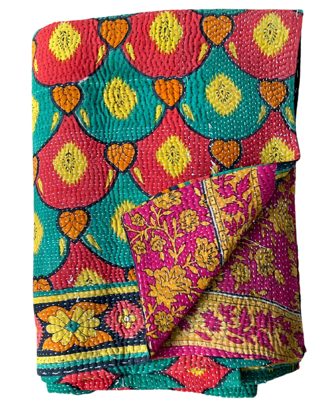 Midweight Kantha Quilt No. 694