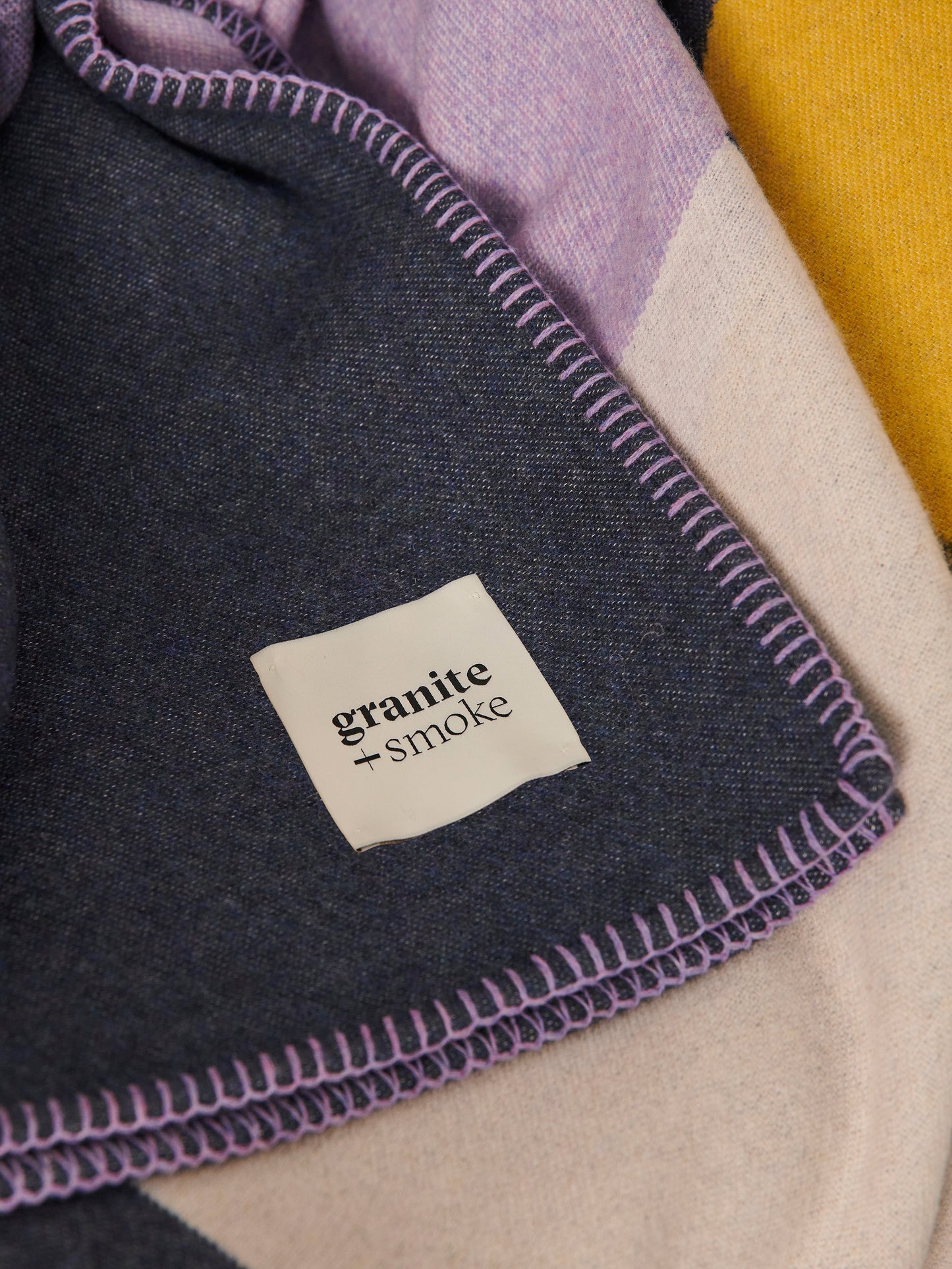 Gradient Pill Blanket Teal, Lilac + Yellow