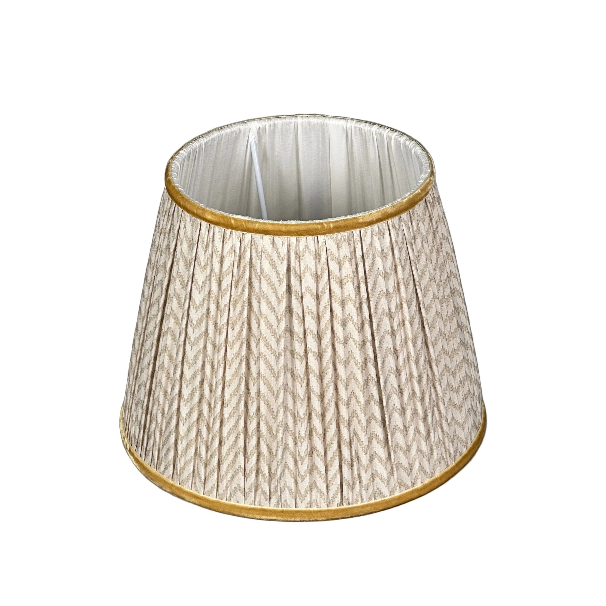Lampshade Sand Herringbone Large