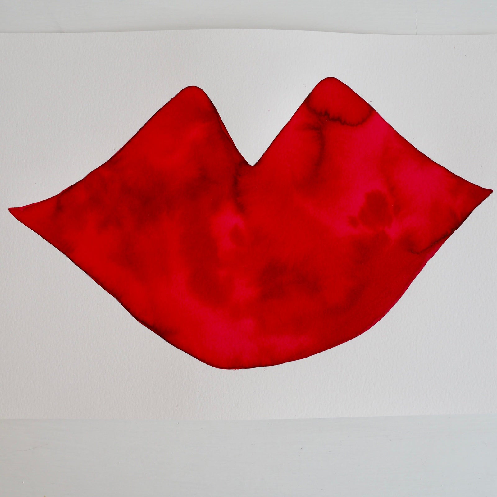 Original Painting of Lips #7