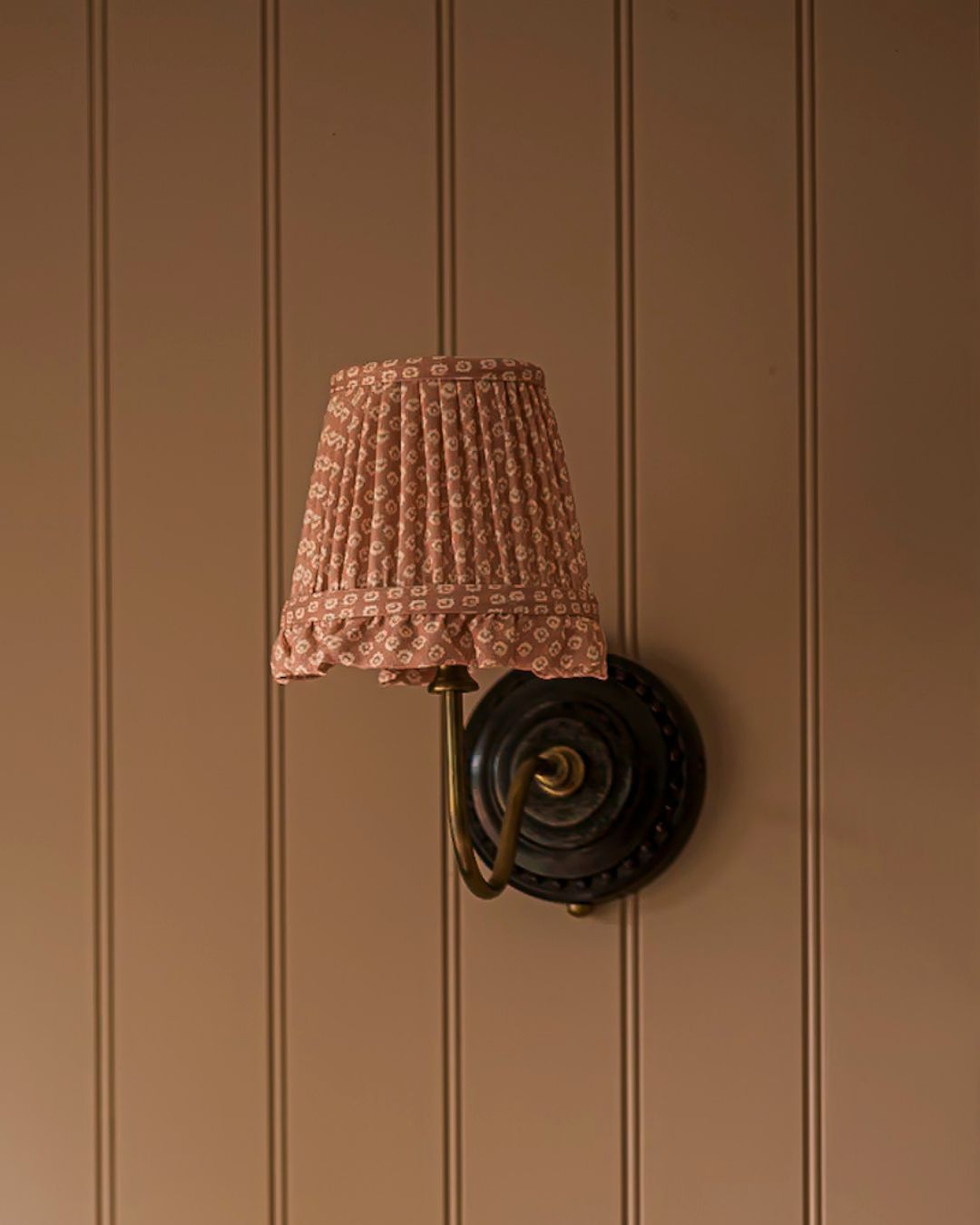 Florina in Old Rose Wall Light Lampshade