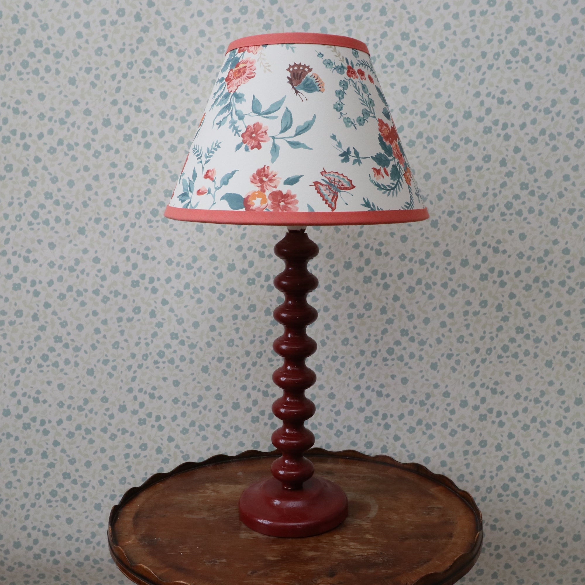 Lampshade - Paper Shade 30cm In Papillon Teal