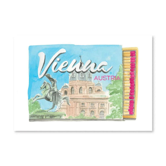Vienna Matchbook Print