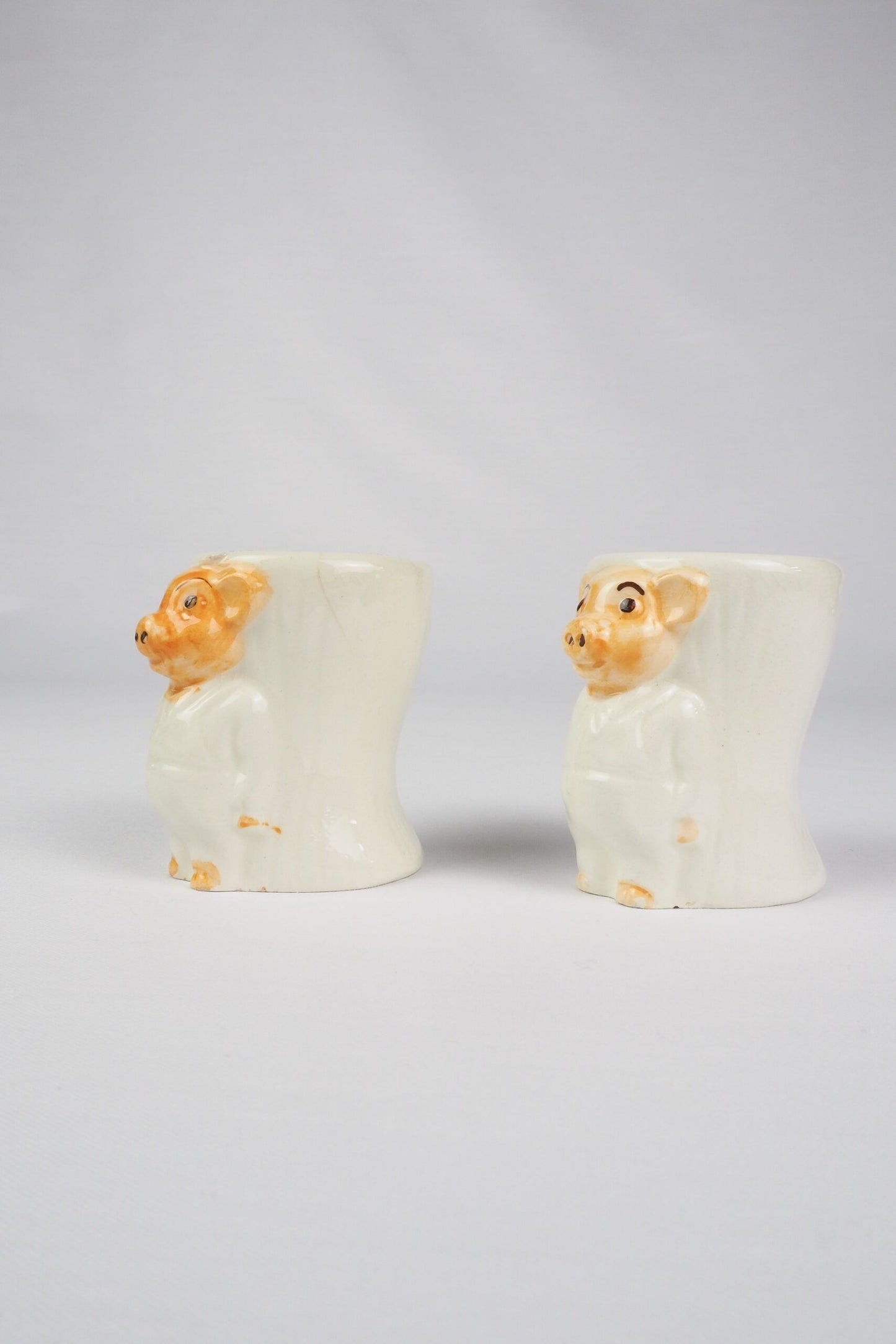 Vintage Pinky and Perky Egg Cups