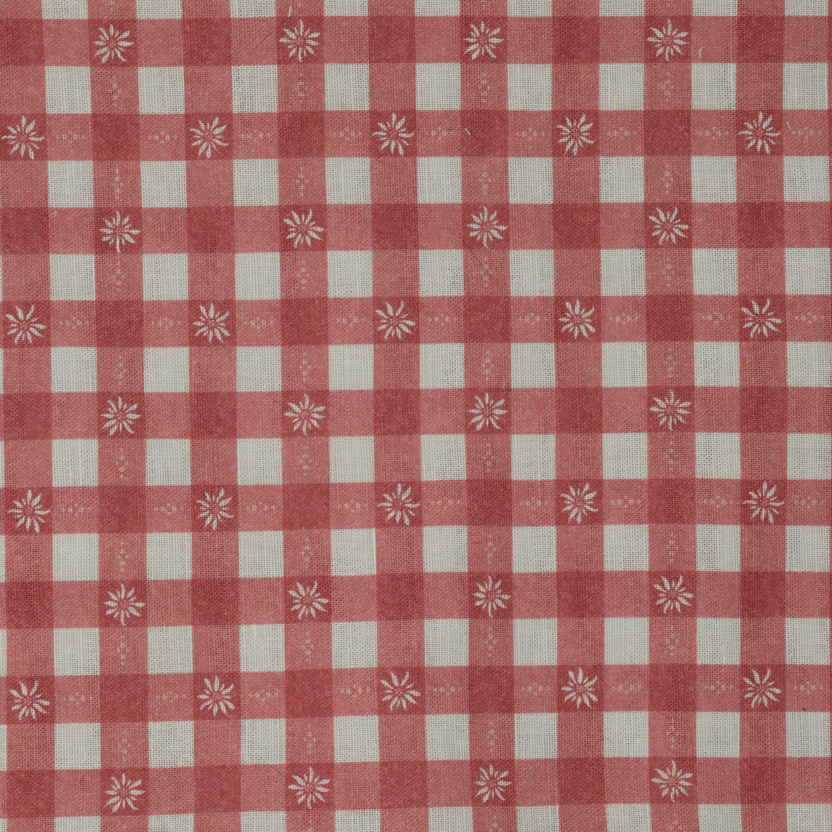 Edelweiss Gingham - Raspberry Red