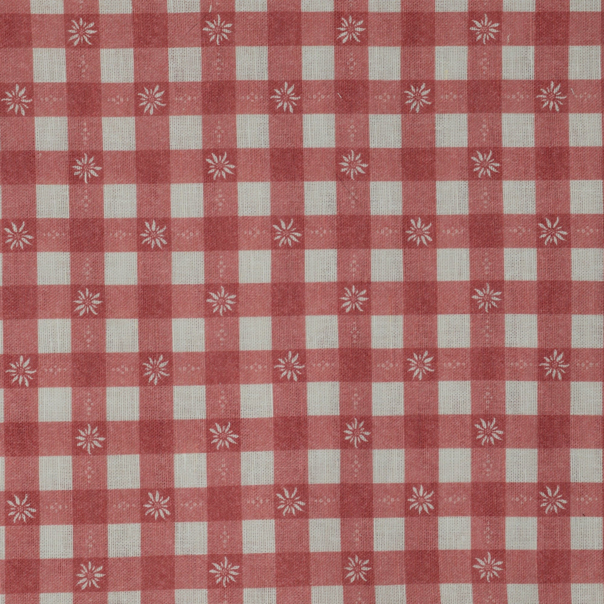 Edelweiss Gingham - Raspberry Red