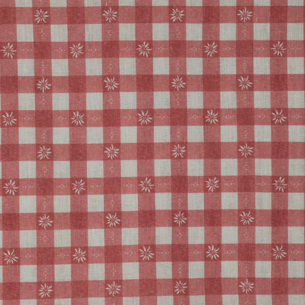 Edelweiss Gingham - Raspberry Red